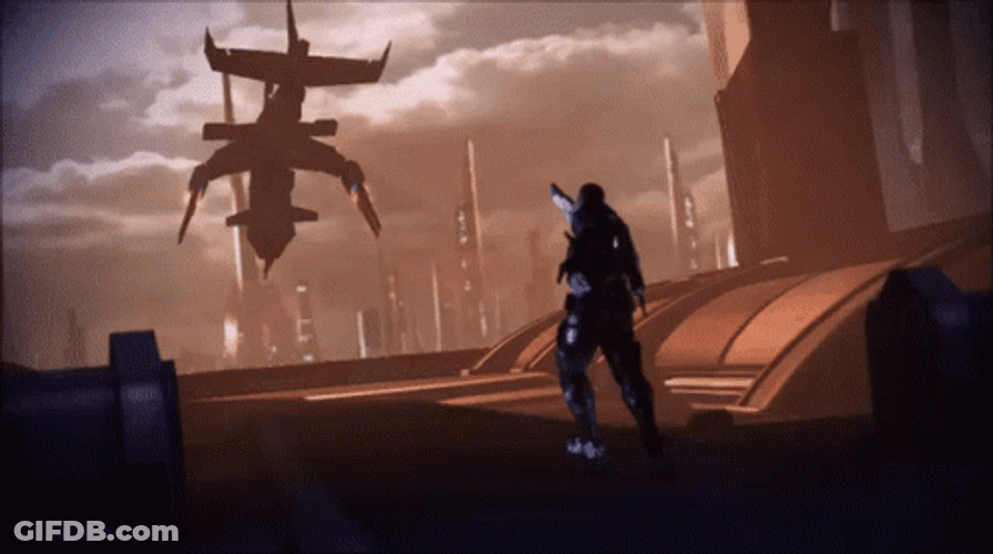 Mass Effect Legendary Edition Shepard GIF