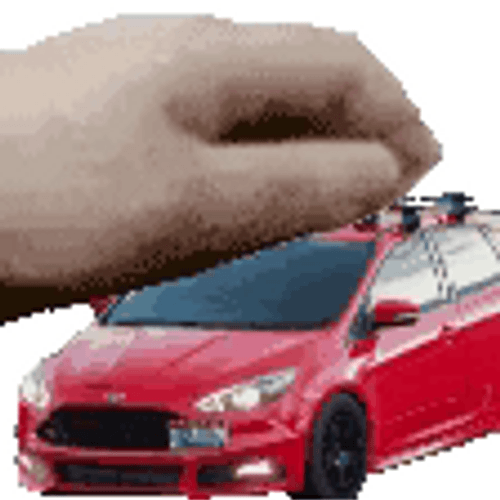 Massaging Red Toyota Supra GIF