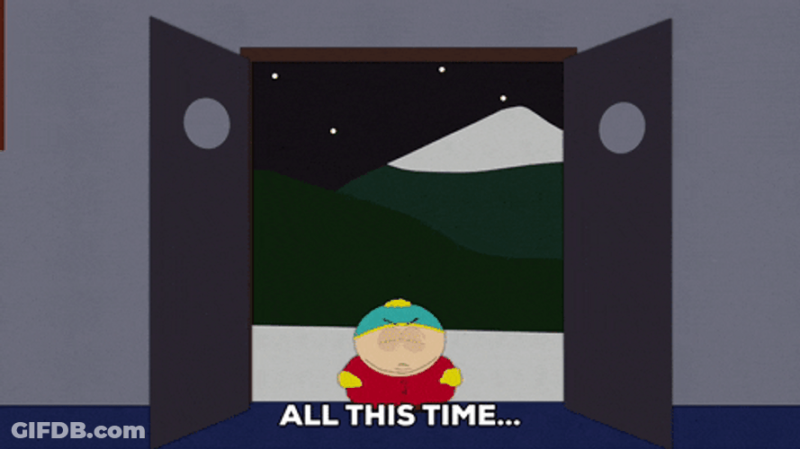 Massive Door Eric Cartman South Park GIF