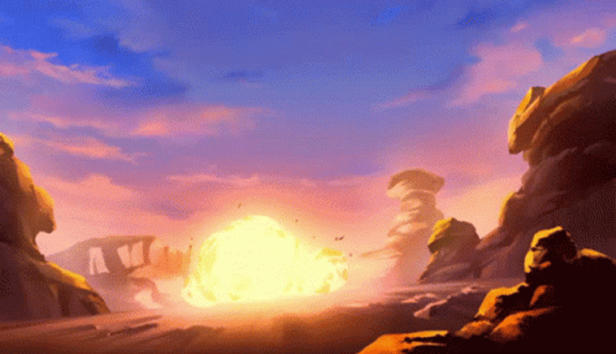 Massive Implosion Vs Explosion GIF