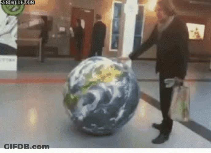 Massive Kickball Hits Kid GIF