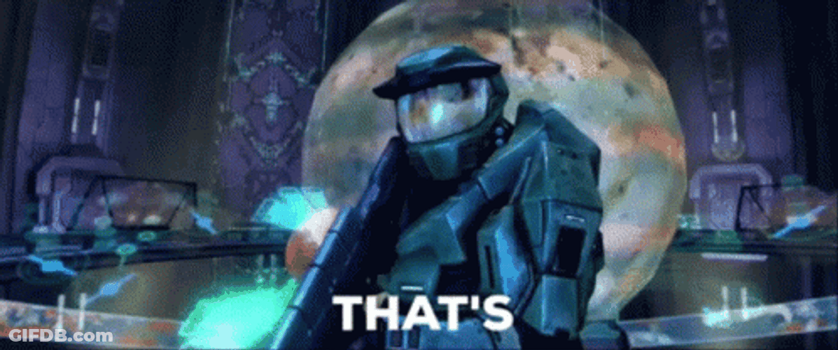 Master Chief That's Going To Happen GIF