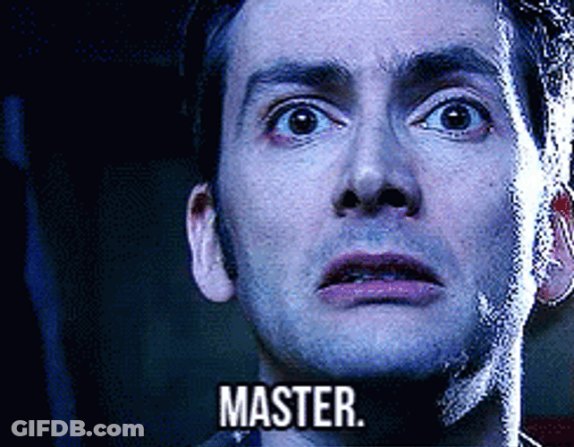 Master Doctor Who GIF