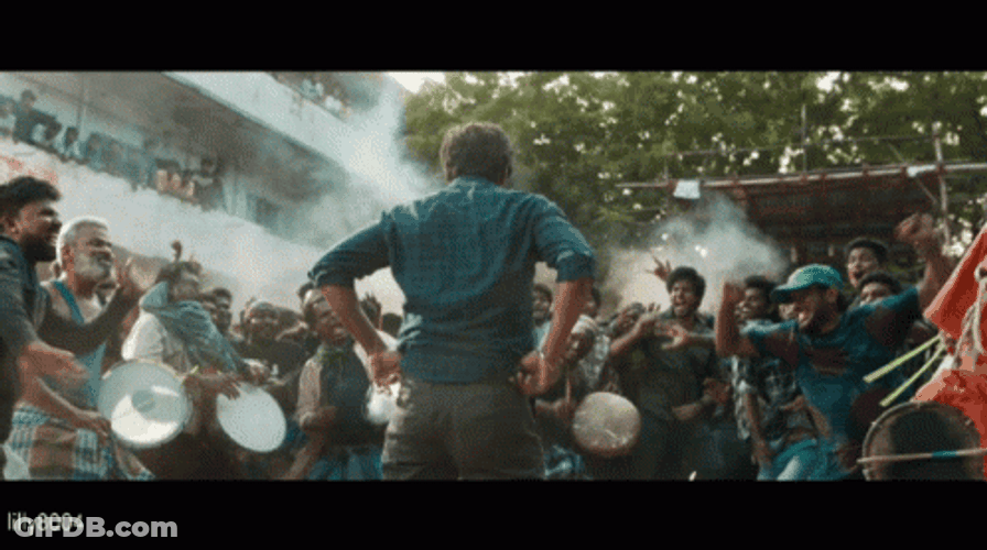 Master Film Dancing With Crowd GIF