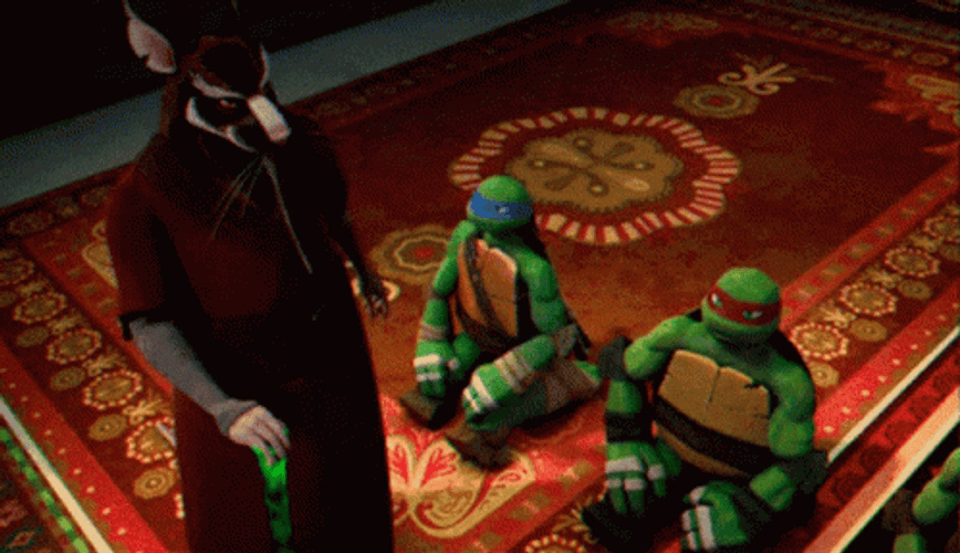 Master Splinter TMNT Praising Very Well GIF