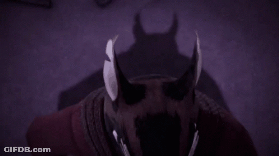 Master Splinter TMNT Screams Anguished GIF