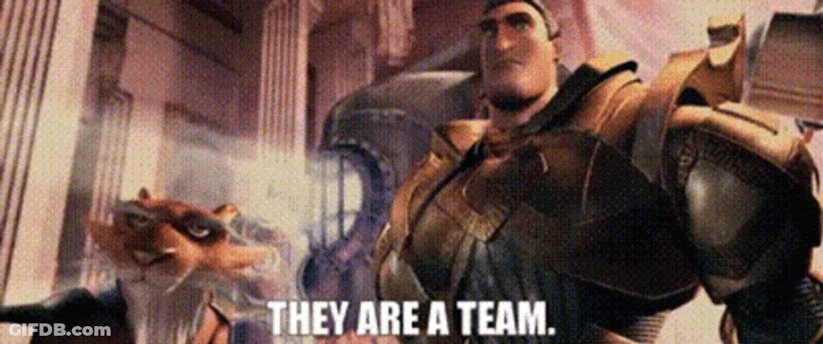 Master Splinter TMNT They Are A Team GIF