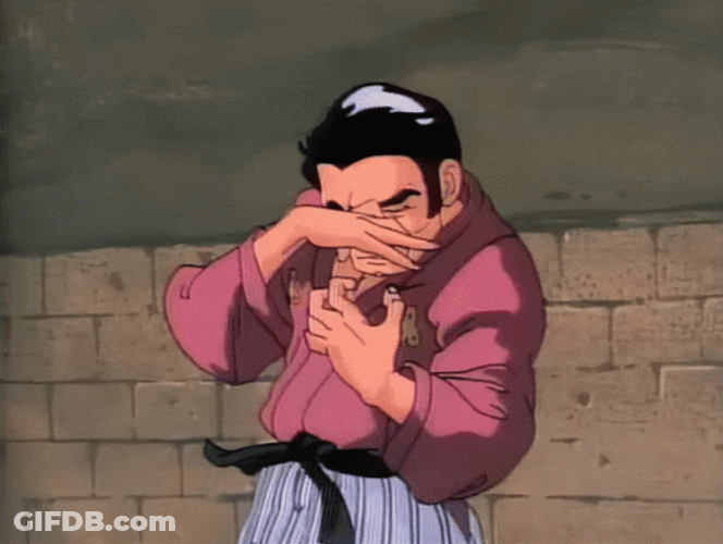 Master Splinter TMNT Transformation Sequence GIF