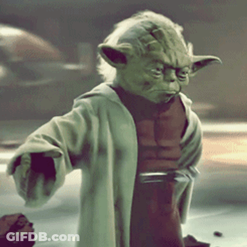 Master Yoda Ready To Fight GIF