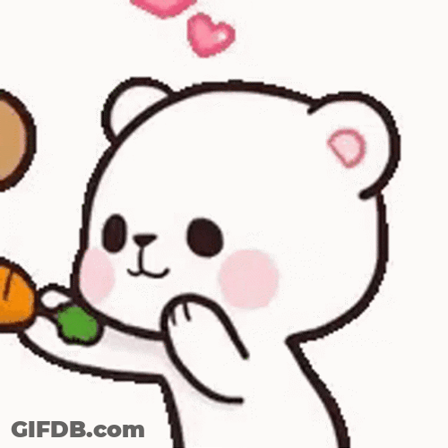 Matching Couple Pfp Cute Bear GIF