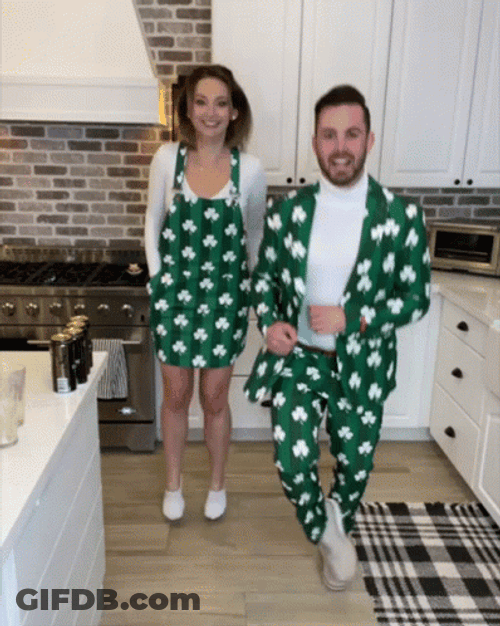 Matching Dress Loryn And Shawn GIF