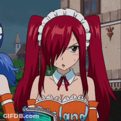 Matching Outfits Titania Erza Scarlet GIF