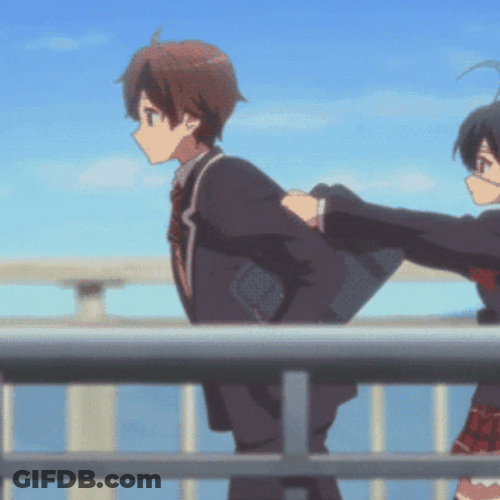 Matching Pfp Anime Yuuta Togashi GIF