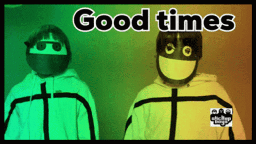 Mates Having Good Times Head Bang GIF