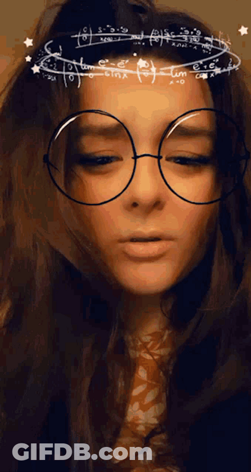 Math Lady Meme Confusion Calculation Filter GIF