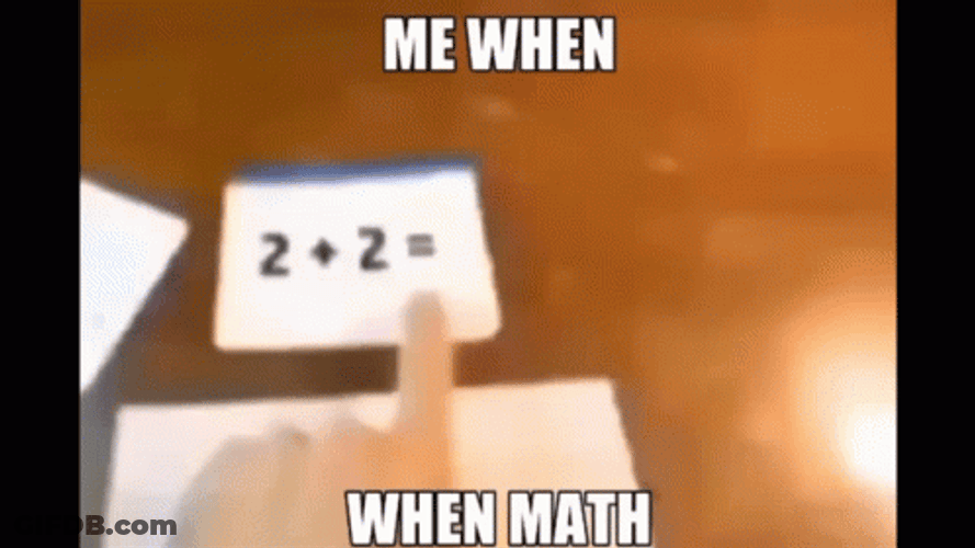 Math Materials Meme GIF