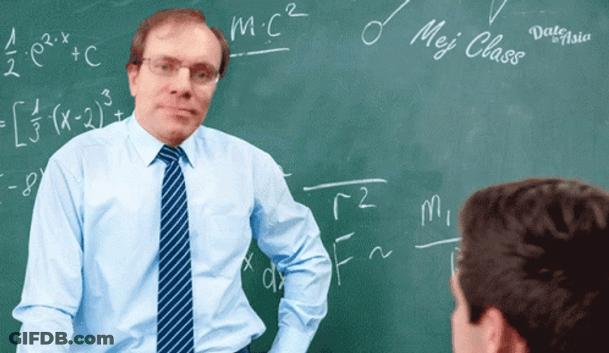 Math Teacher Class Stare GIF