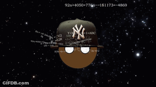Mathematical Equations On Blackboard GIF
