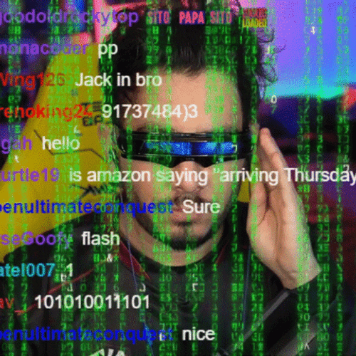 Matrix Code Cool Hacker Meme GIF