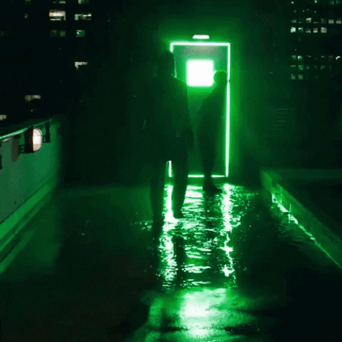 Matrix Code Hacker League GIF