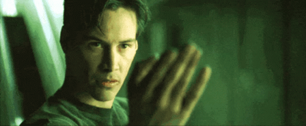 Matrix Neo Come Here GIF