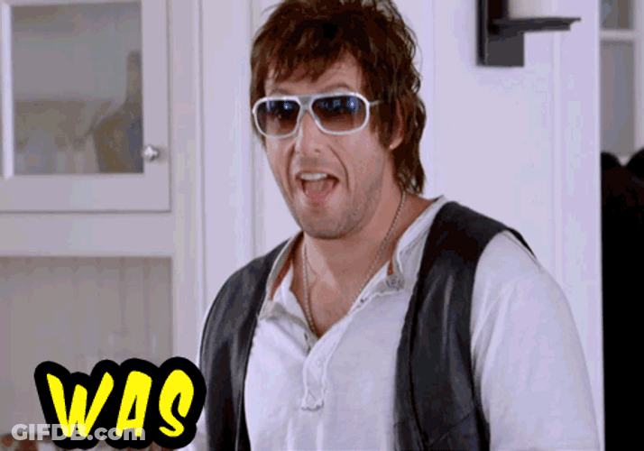 Matrured Adam Sandler Acting Like A Child GIF