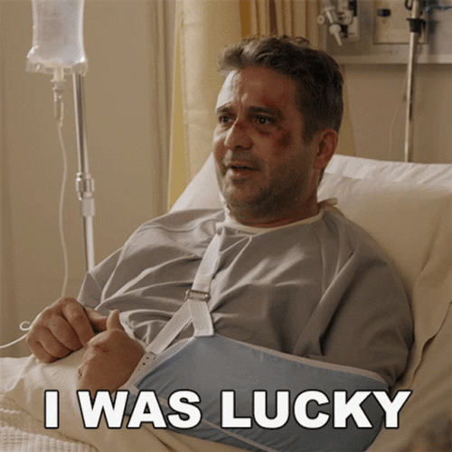 Matt Barr I Was Lucky GIF