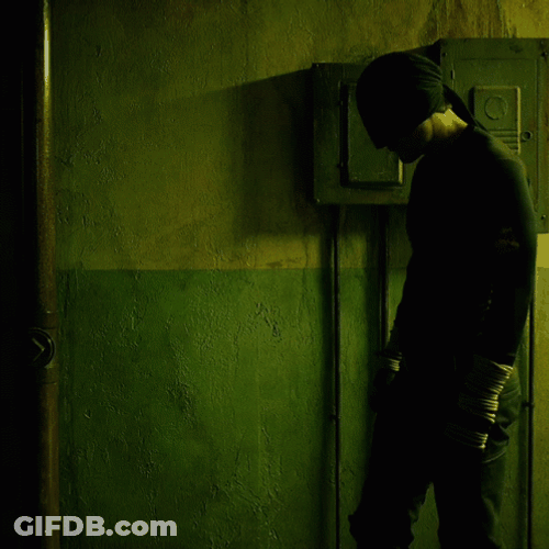 Matt Burdock Daredevil Walking GIF
