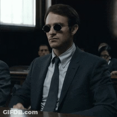 Matt Burdock Ok Sign Daredevil GIF