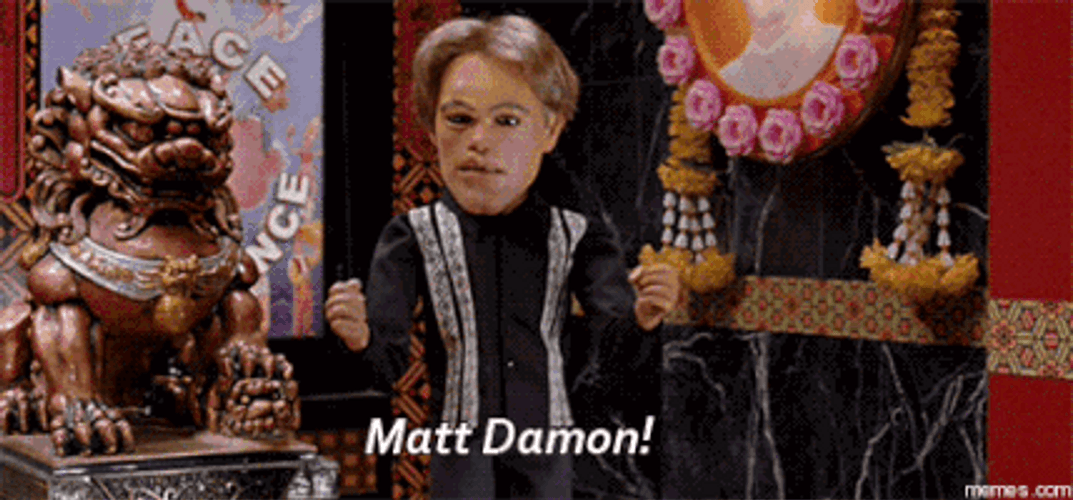 Matt Damon Scenes Team America GIF