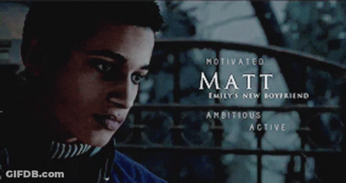 Matt Emily's New Boyfriend GIF