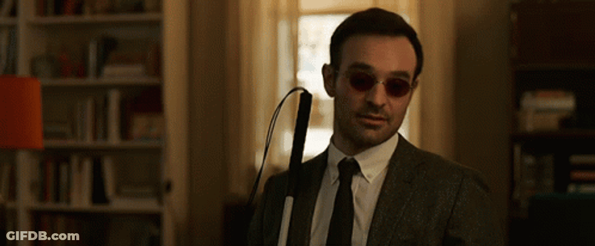 Matt Murdock With Friends Daredevil GIF