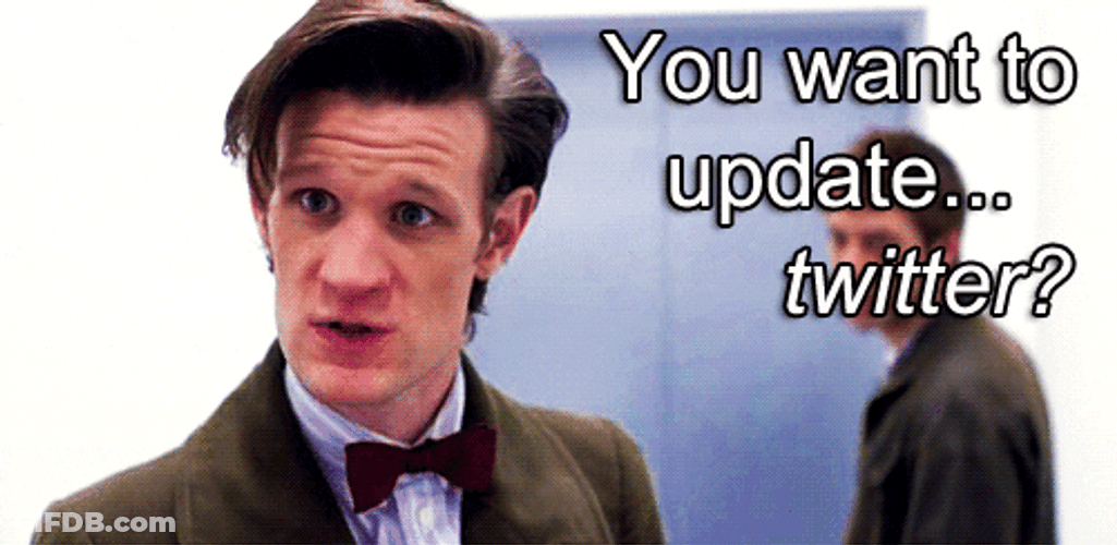 Matt Smith Social Media Twitter GIF