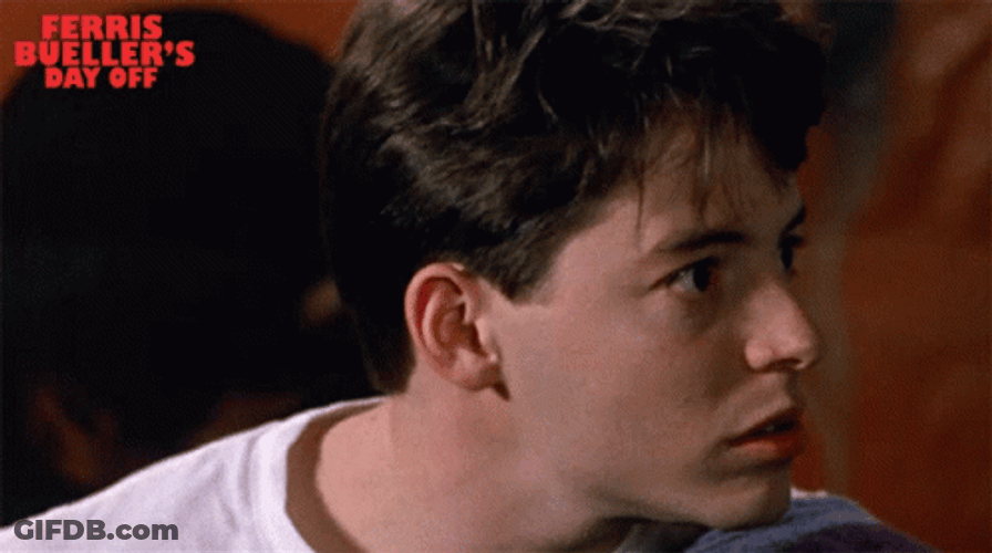 Matthew Broderick As Ferris Bueller GIF