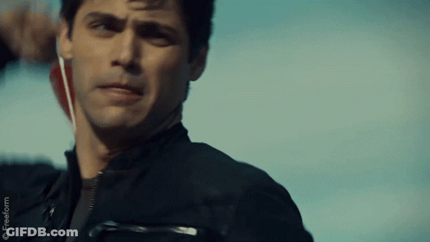 Matthew Daddario Charging Arrows GIF