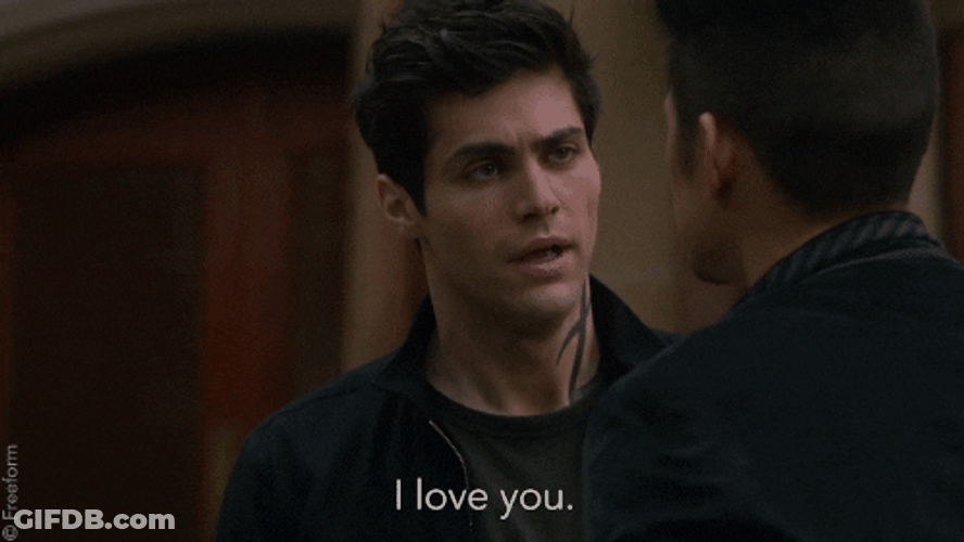 Matthew Daddario Saying I Love You GIF