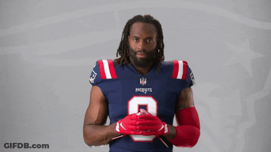Matthew Judon Agree Nod GIF