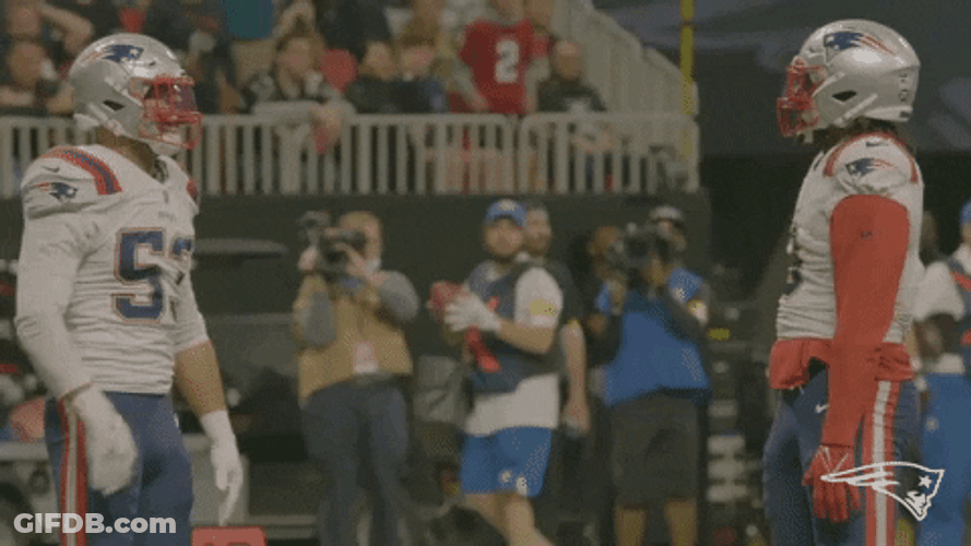 Matthew Judon High Five GIF