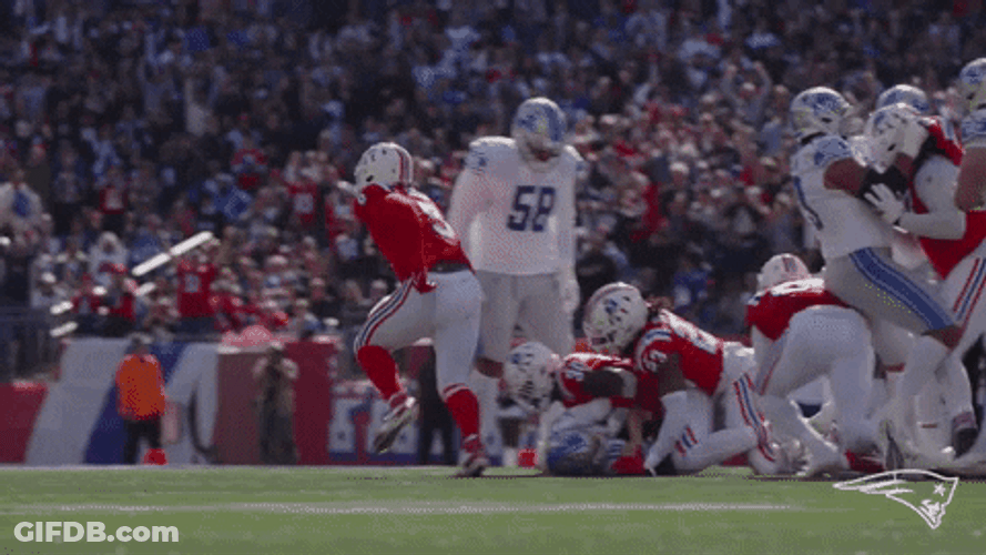 Matthew Judon Jumping Dance Celebration GIF