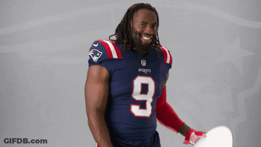 Matthew Judon Smiley Face Heart Eyes Emoji GIF