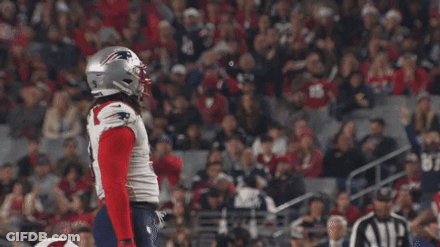 Matthew Judon Teammates Hearwarming Iconic Celebratory Moves GIF