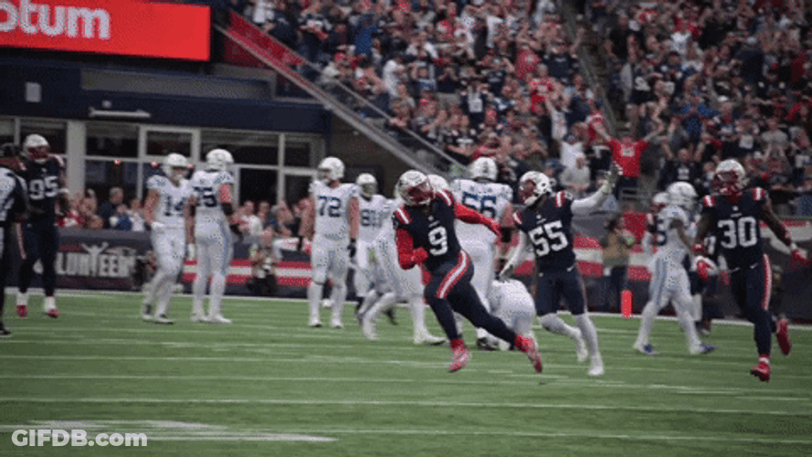 Matthew Judon Teammates Iconic Dance Moves GIF