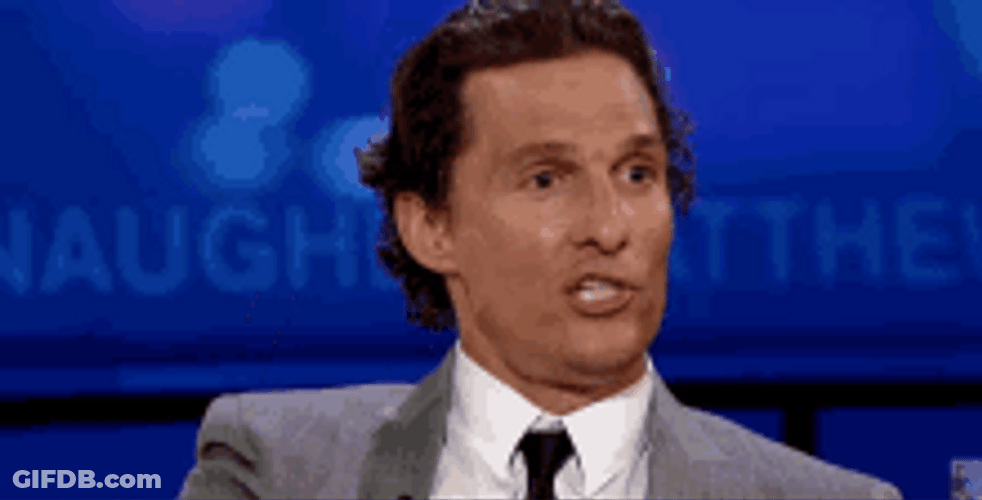 Matthew Mcconaughey Counting GIF
