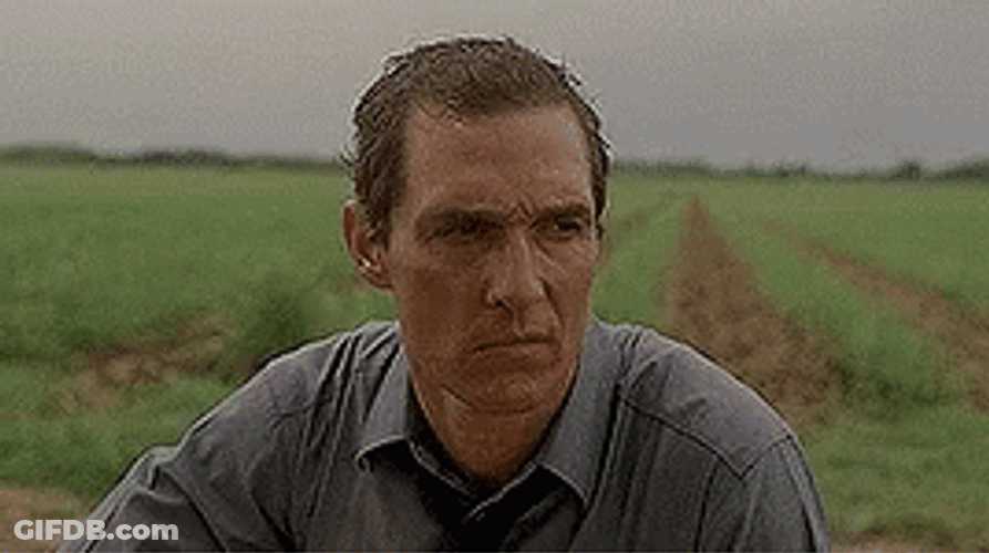 Matthew Mcconaughey Thinking So Hard GIF