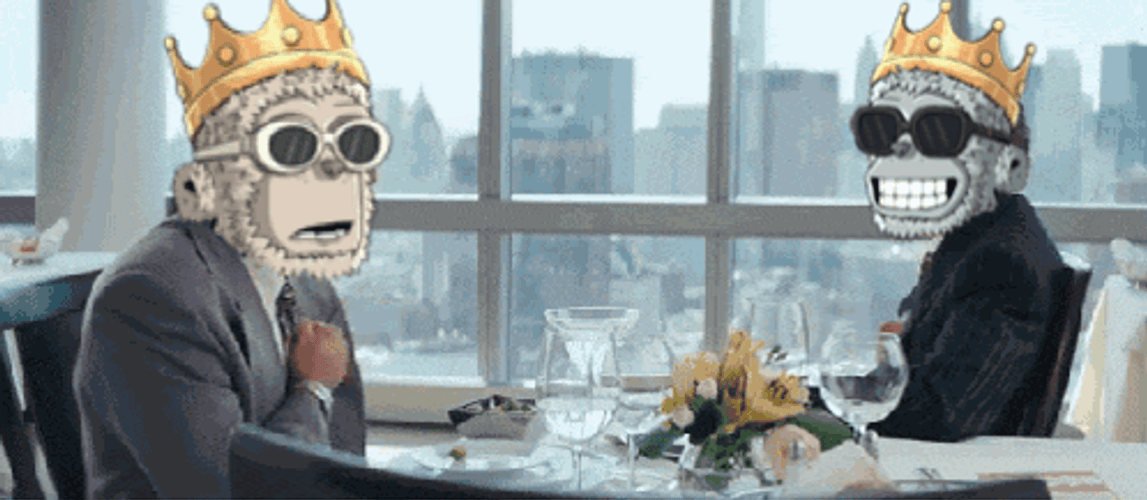 Matthew Mcconaughey Wolf Of Wall Street Monkey Heads GIF