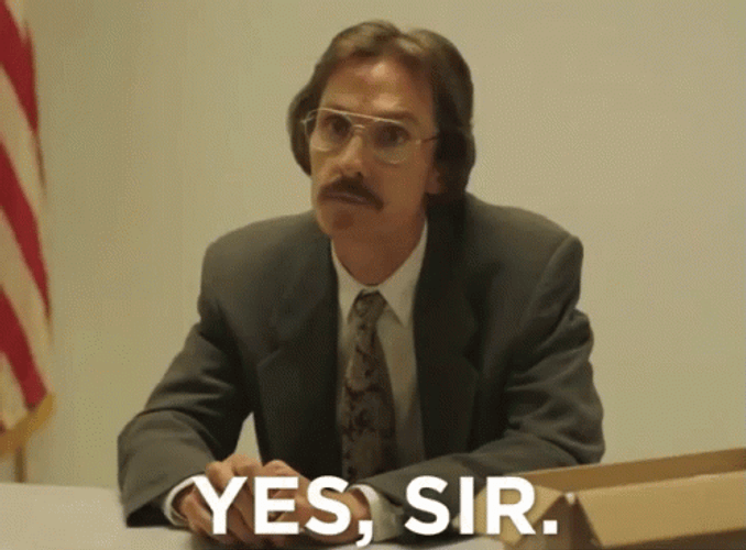Matthew Mcconaughey Yes Sir GIF