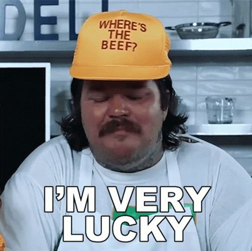 Matty Matheson I'm Very Lucky GIF