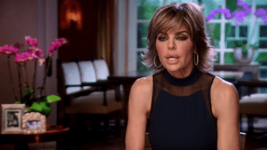 Matured Cast Of Real Housewives Lisa Rinna GIF