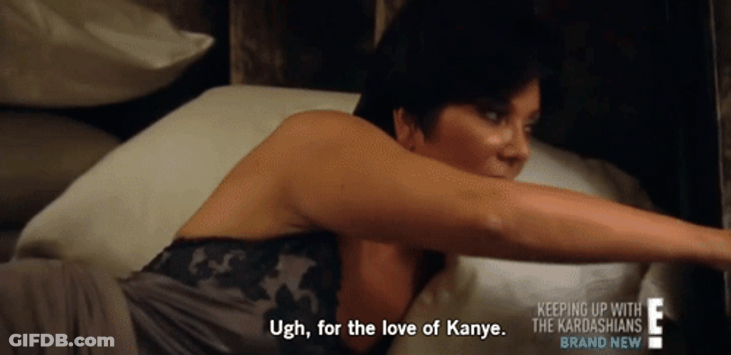 Matured Kardashian Matriarch Kris Jenner GIF