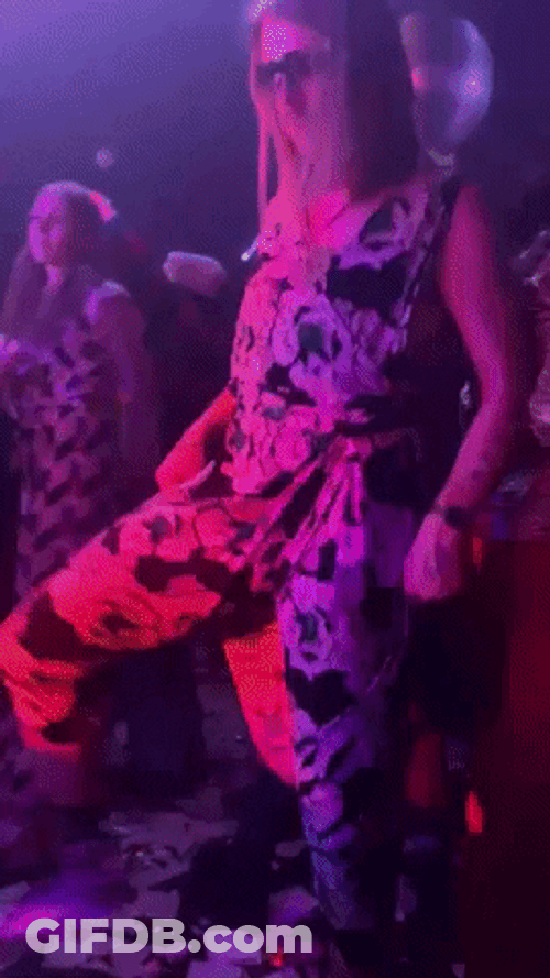 Matured Lady Awkward Bad Dancing GIF